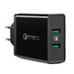 Caricatore di rete Ugreen 2xUSB-A 36W QC3.0 nero (CD161)