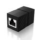 Conector de rețea Ugreen Conector cablu Ethernet RJ45 10 Gbps negru (NW114 20390)