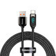 Baseus Display Fast Charging Data USB-A / USB-C 66W cable 1 m - black