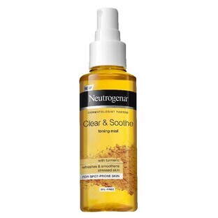 Neutrogena Clear amp; Soothe Face Mist with Turmeric, 125 ml