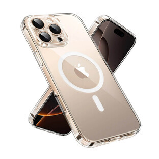 Ugreen Custodia magnetica trasparente per iPhone 16 Pro Max - Trasparente