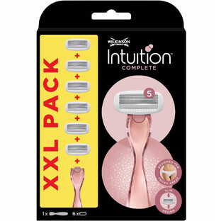 Rasoir complet Wilkinson Intuition et 6 cartouches