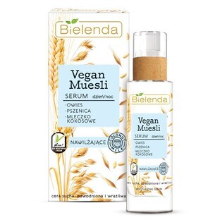 Siero idratante al muesli vegano Bielenda, 30 ml