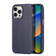 Dux Ducis Naples iPhone 14 Pro étui cuir magnétique MagSafe bleu