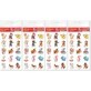 Honden 02 Stickers 4 stuks