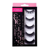Jessup False Eyelashes Artificial eyelashes on a strip 5 pairs