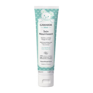 Crema hidratante bebé para cara y cuerpo, 100 ml, Gamarde