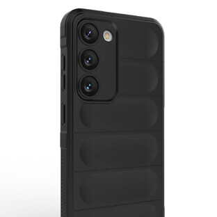 Magic Shield Case per Samsung Galaxy S23+ custodia blindata flessibile nera