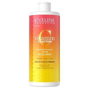Eveline Vitamin C 3x Action Illuminating Micellar Lotion, 500 ml