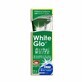 White Glo Herbal Whitening tandpasta 100ml + tandenborstel
