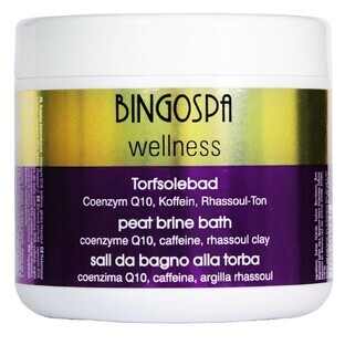 BingoSpa Fango salino con Q10 e caffeina, 600 g