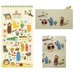 Adesivi decorativi convessi Animali Suatelier