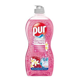 Pur Secrets of Pearls Pomegranate amp; Orange Flower Dishwashing Liquid, 450 ml