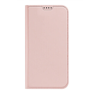 Funda para iPhone 15 Pro Max flip cover y cartera Dux Ducis Skin Pro - rosa