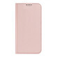 Case for iPhone 15 Pro Max flip cover and wallet Dux Ducis Skin Pro - pink