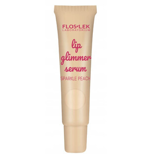 Floslek Laboratorium Suero Labial Brillo de Melocotón, 14 g