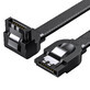 UGREEN cablu SATA 3.0 unghiular 0.5m negru (US217)