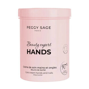 Peggy Sage Crème protectrice pour les mains et les ongles au beurre de karité, 300 ml