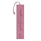 Leather bookmark Everything is possible