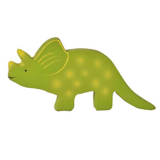Tikiri Dinosaur Baby Triceratops jucărie de mestecat, 1 buc