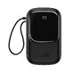 Baseus Qpow Digital Display powerbank con ricarica rapida 20000mAh 20W QC/PD/SCP/FCP con cavo Lightning integrato nero