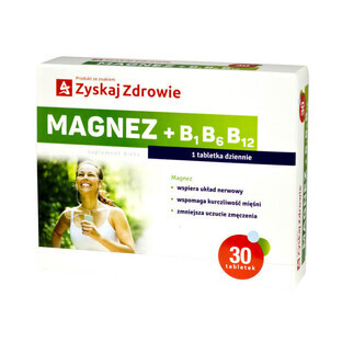 Magnesium+ B1 B6 B12, 30 Tabletten