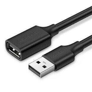 Ugreen Cable alargador USB 2.0 adaptador 5m negro (US103)