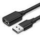 Ugreen Cable alargador USB 2.0 adaptador 5m negro (US103)