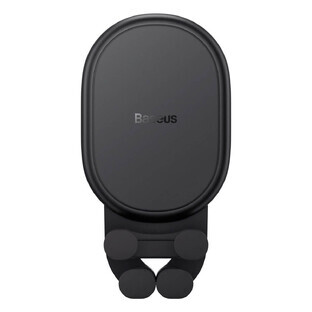Supporto per auto Baseus con caricatore induttivo integrato da 15W per bocchetta d'aria nero Supporto per auto Baseus con caricatore induttivo integrato da 15W per bocchetta d'aria nero