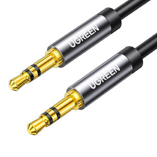 Ugreen AV119 10733 Audio Miniklinke 3,5mm / Miniklinke 3,5mm Kabel 1m - schwarz