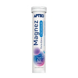 Apteo Magnesium Forte Extra met vitamine B6 citroensmaak, 20 bruistabletten