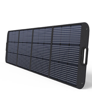 Choetech SC011 cargador solar 200W panel solar portátil - negro