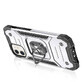 Wozinsky Ring Armor iPhone 14 gepanzert Fall magnetische Halterung Ring Silber