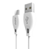 Câble Dudao USB Type C 2.1A 1m blanc (L4T 1m blanc)