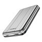 Choetech B655 mini powerbank MagSafe induttivo USB-A / USB-C 5000mAh - argento