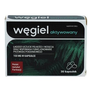 Activated Charcoal, 30 capsules