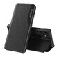 Eco Leather View Tasche für Samsung S24 Ultra mit Flip Cover - schwarz