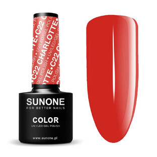 Sunone UV/LED Gel Polish Color Hybrid Varnish C22 Charlotte, 5 ml