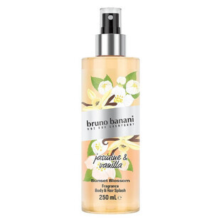 Bruno Banani Sunset Blossom Jasmine amp ; Vanilla Body and Hair Mist, 250 ml