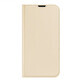 Funda Dux Ducis Skin Pro con tapa abatible iPhone 13 mini oro