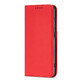 Magnet Kartenetui für Samsung Galaxy A13 5G Karte Brieftasche Fall Kartenhalter rot
