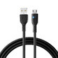 Joyroom Premium Series A13 USB-A / micro USB 2.4A cablu 2m - negru
