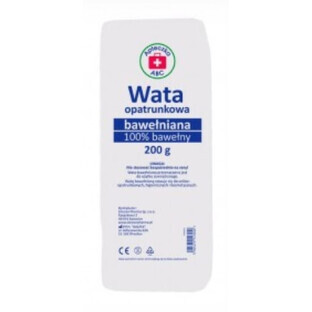 Ovatta, 100% cotone, ABC First Aid Kit, 200g, 1 confezione