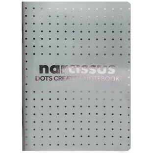 Cuaderno de puntos A5 56 hojas negro 6 unid.