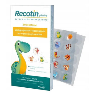 Recotin, Insektenstichpflaster, 30 Stück