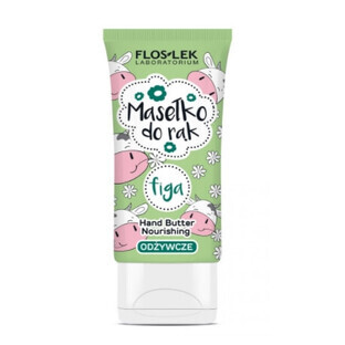 Flos-Lek, Burro per le mani, fico, 50 ml