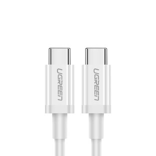 Câble Ugreen US264 60518 USB-C / USB-C PD QC AFC 1m - blanc