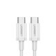 Câble Ugreen US264 60518 USB-C / USB-C PD QC AFC 1m - blanc