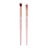 Donegal Mineral Pink Shadow Application and Blending Brush, 2 pièces