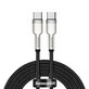 Baseus Cafule Series Metal Data USB-C / USB-C PD QC SCP 100W 5A 2 m cable - black.